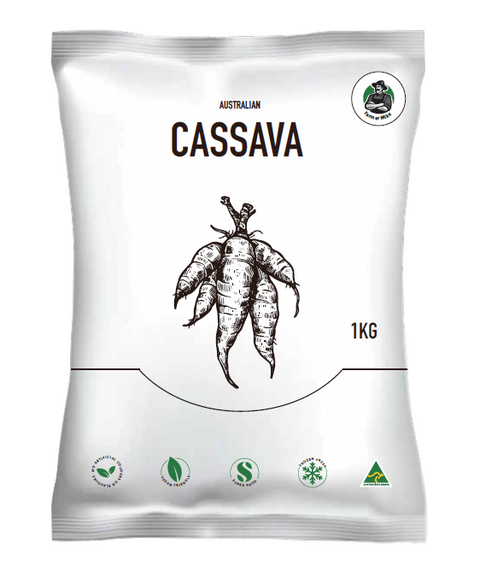 Frozen Cassava 8 x 1kg